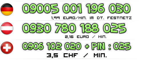 Nummern für Telefonsex mit einer Latina | Deutschland - Österreich - Schweiz